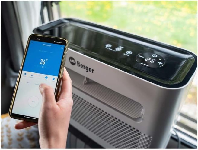 BERGER Arktar 5000 Pro Mobile Split-Klimaanlage mit Heizung