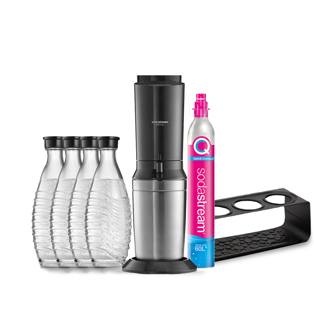 SodaStream CRYSTAL 3.0 Wassersprudler Schwarz