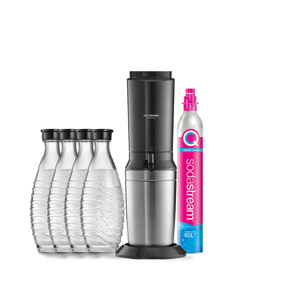 SodaStream CRYSTAL 3.0 Wassersprudler Schwarz