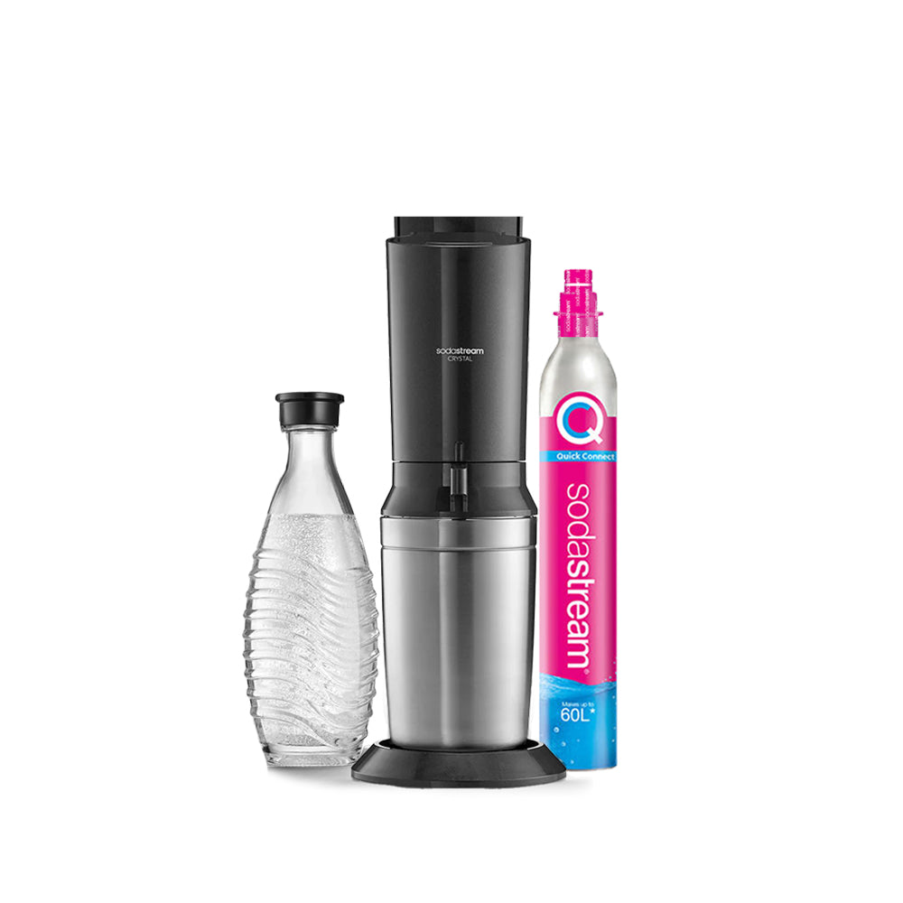 SodaStream CRYSTAL 3.0 Wassersprudler Schwarz