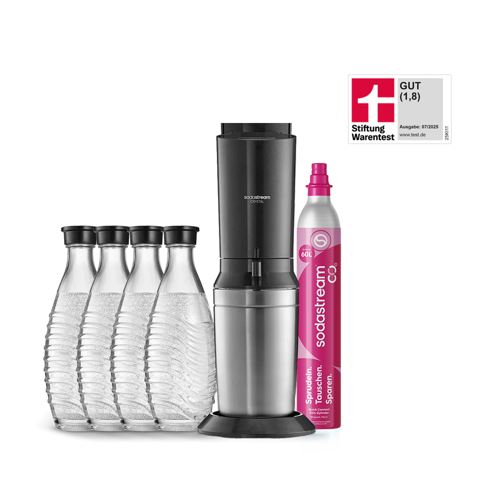 SodaStream CRYSTAL 3.0 Wassersprudler Schwarz