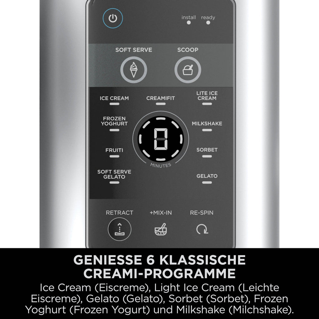 Ninja CREAMi Scoop & Swirl NC701EU Eismaschine 0,48 L