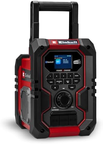 Einhell TE-CR 18 Li DAB+/FM/BT-Solo Cordless Construction Site Radio