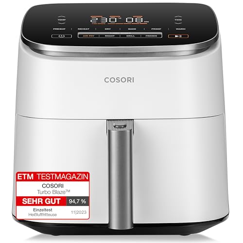 Cosori CAF-DC601-KEU TurboBlaze Heißluftfritteuse 6 L 1725W