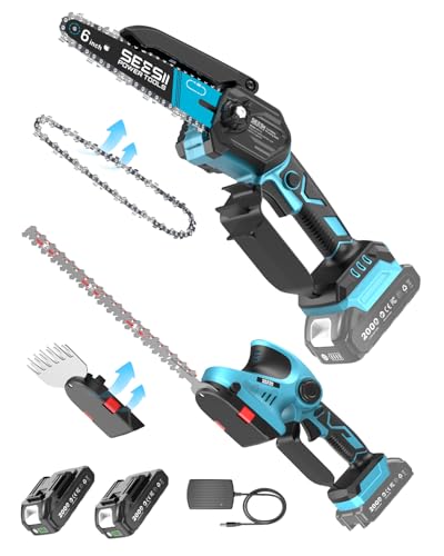 Seesii CH610+ Akku-Kettensäge M6 Pro 900W 6 Zoll