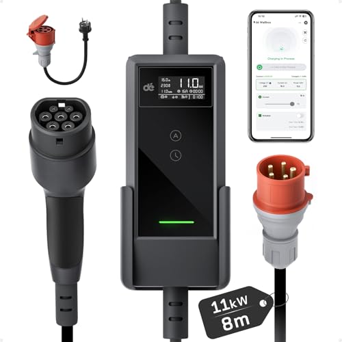 dé deM2D11B7A Mobile Wallbox Typ 2 11kW
