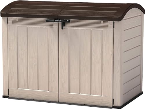 Keter 249319 Store It Out Nova Gartenschrank Wetterfest 132x71.5x113.5 cm