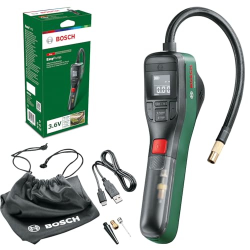Bosch 0603947000 EasyPump Akku-Luftpumpe 10,3 bar 3,6V