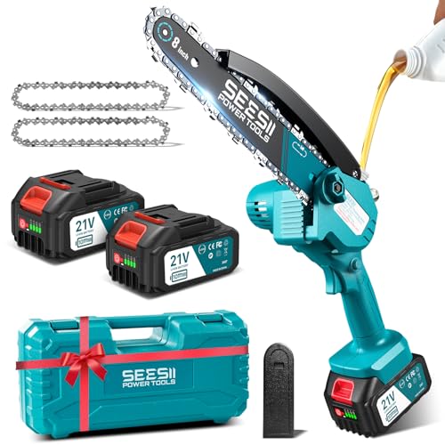 Seesii CH610+ Akku-Kettensäge M6 Pro 900W 6 Zoll