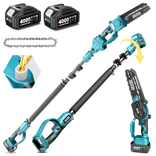 Seesii CH610+ Akku-Kettensäge M6 Pro 900W 6 Zoll