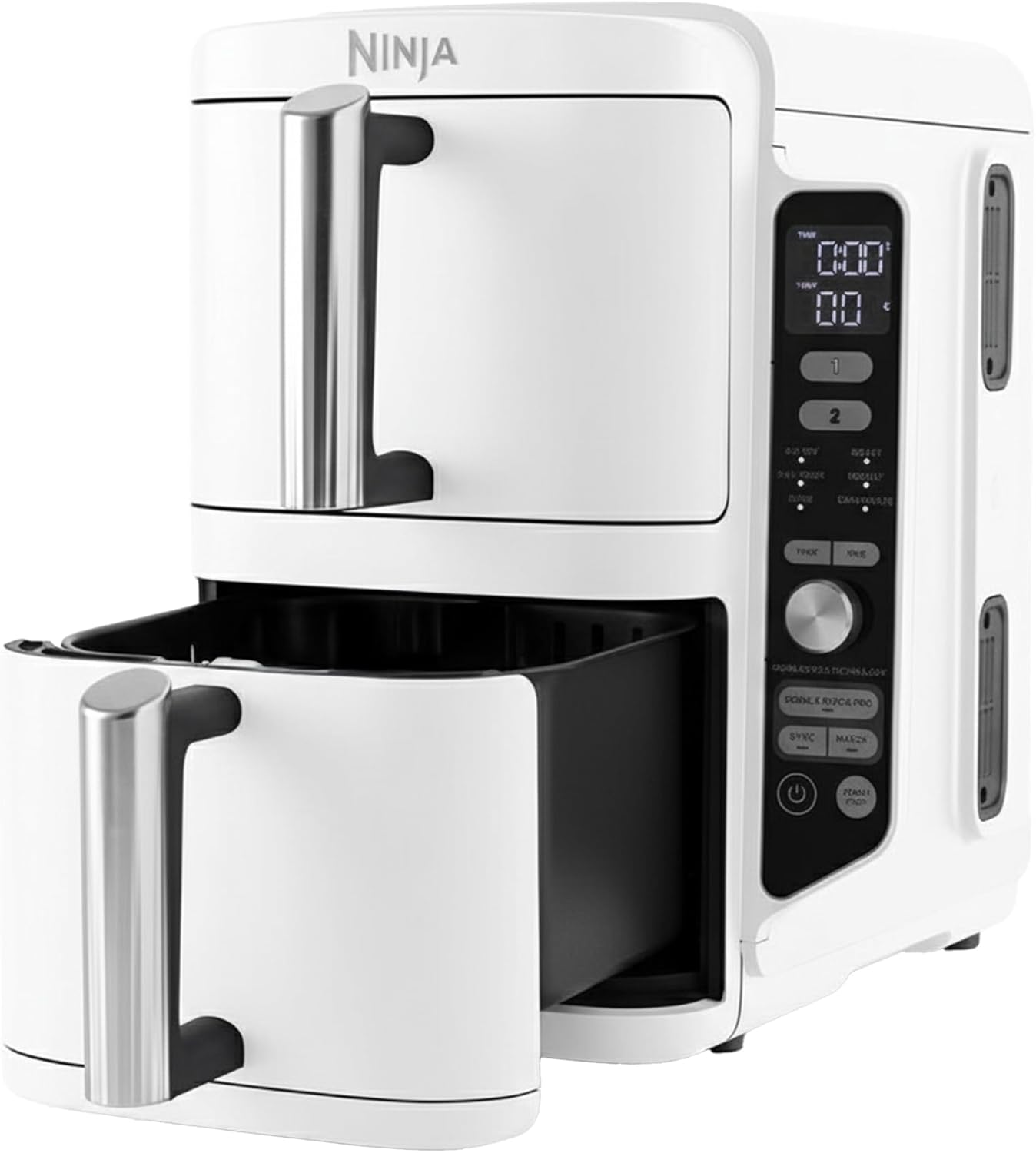 Ninja SL400EUWH Doppel XL Heißluftfritteuse 9,5 L Weiß