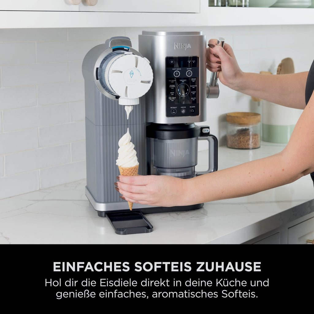 Ninja CREAMi Scoop & Swirl NC701EU Eismaschine 0,48 L