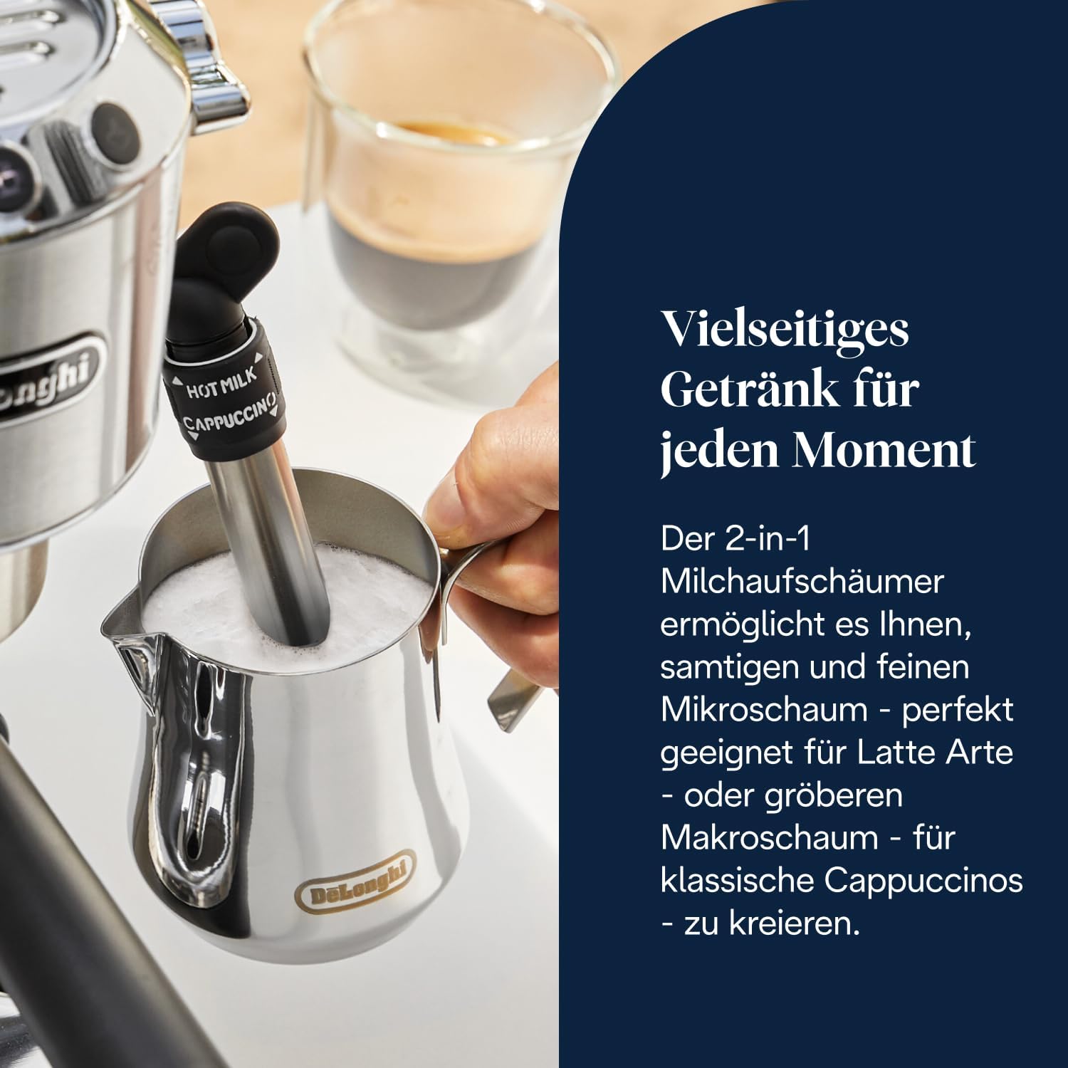 De'Longhi EC 685.M Espressomaschine Dedica Style 1350W 15 bar