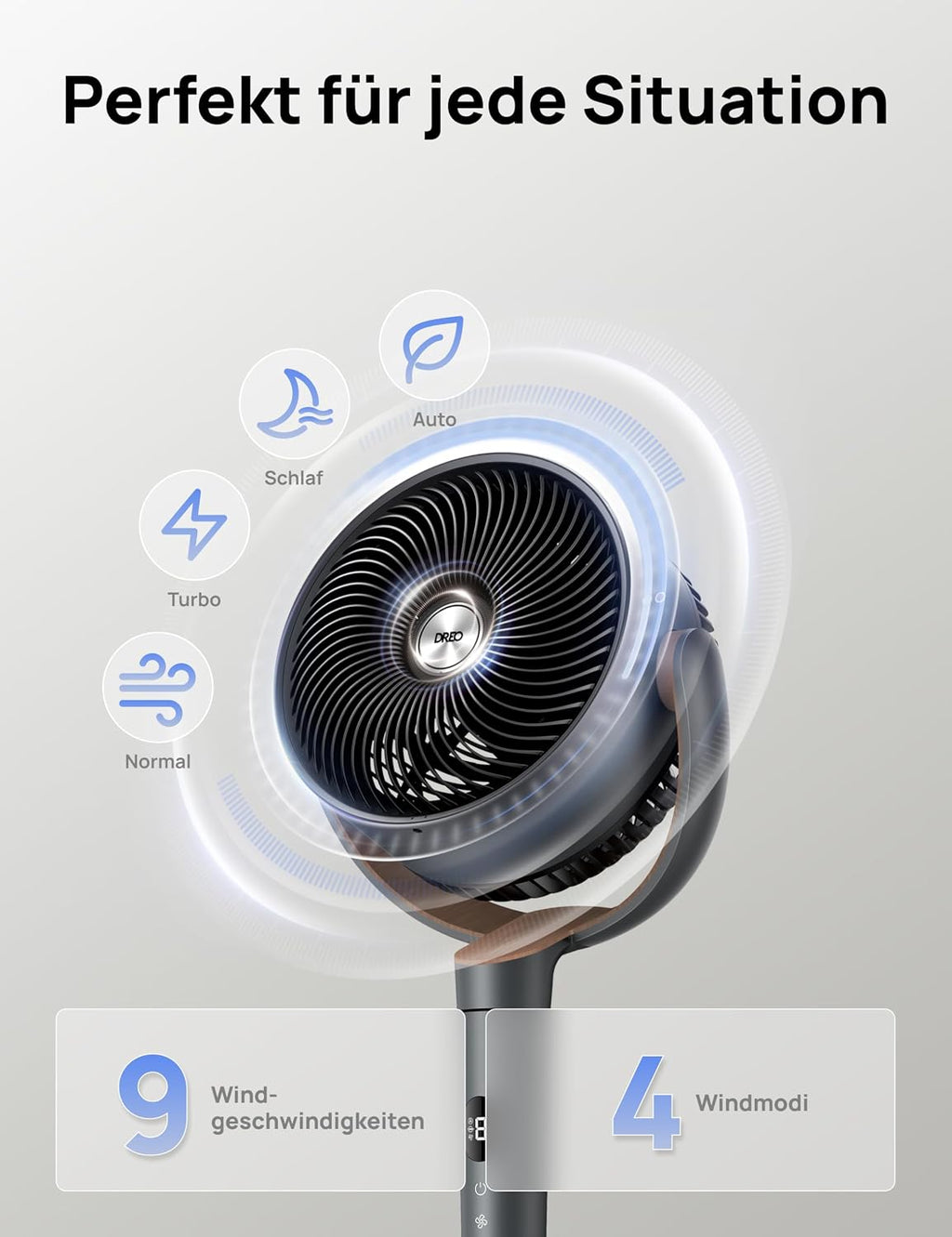 Dreo TurboPoly Fan 512 Standventilator 24W
