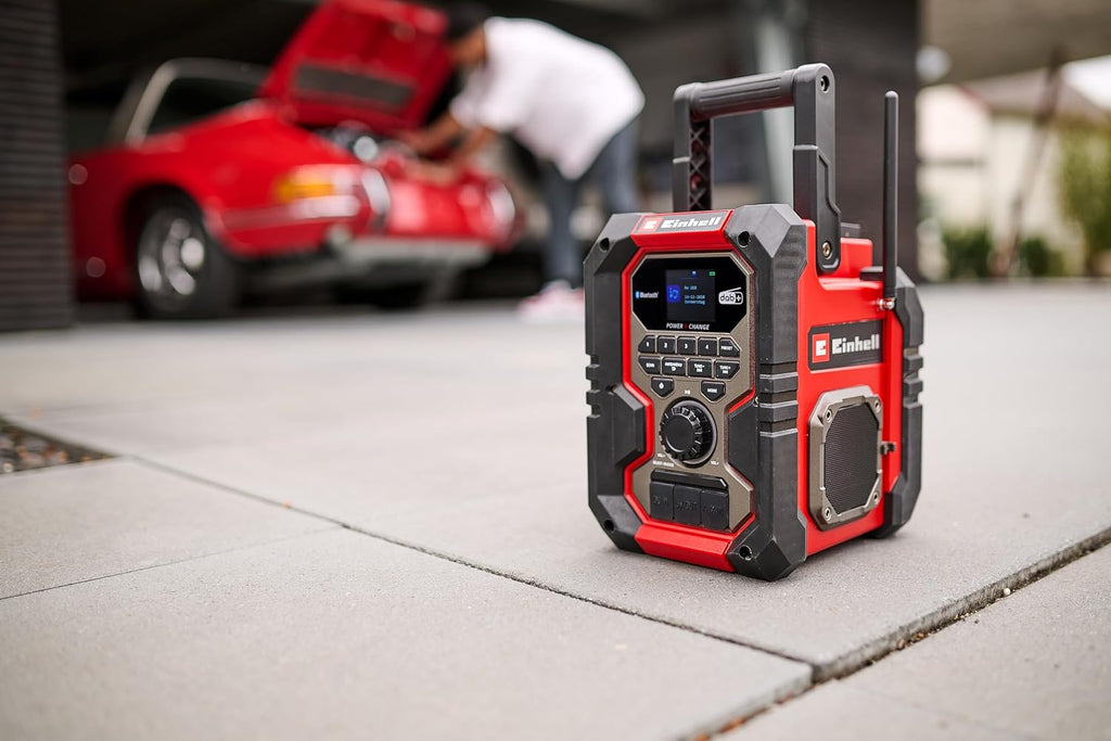 Einhell TE-CR 18 Li DAB+/FM/BT-Solo Cordless Construction Site Radio