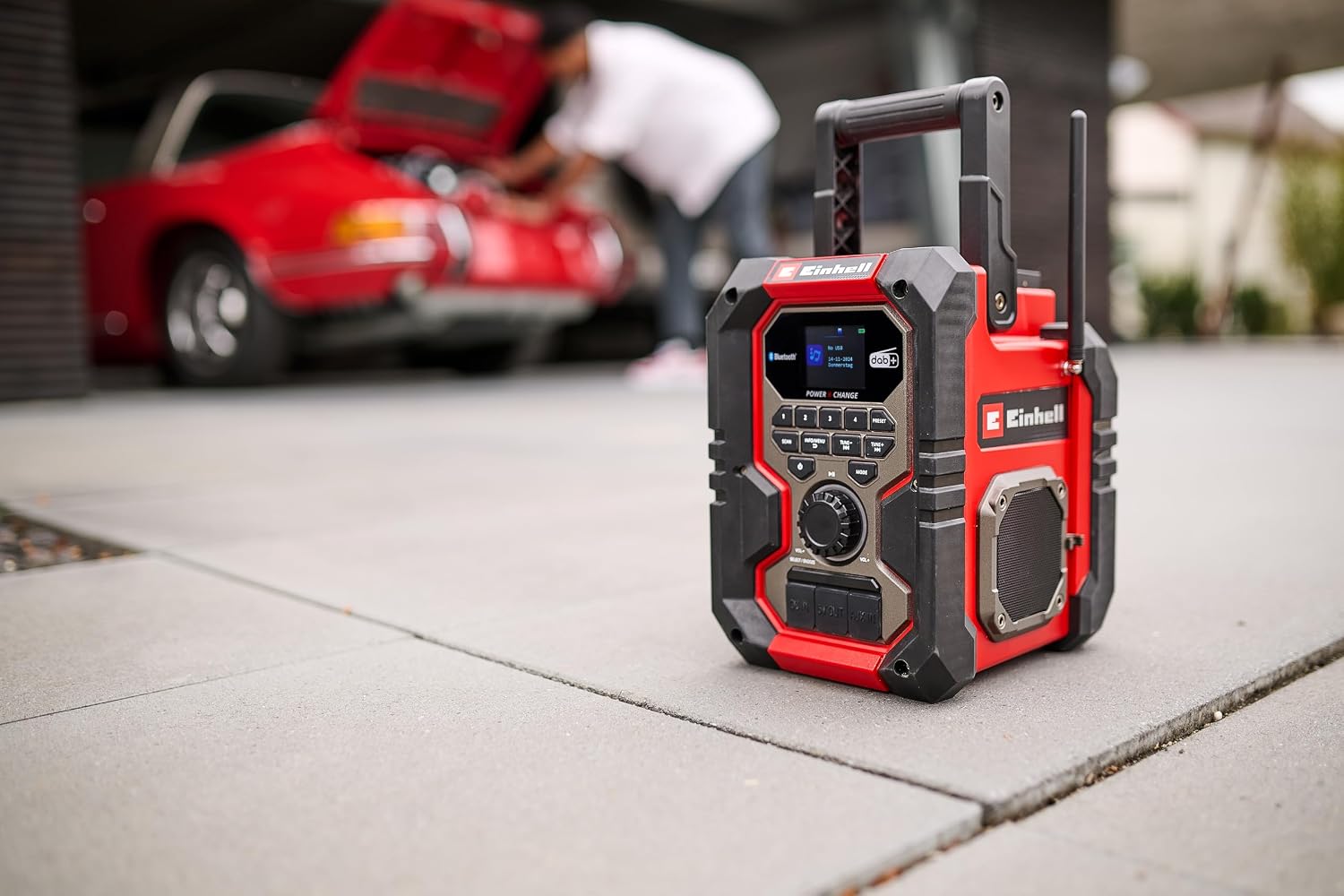 Einhell TE-CR 18 Li DAB+/FM/BT-Solo Cordless Construction Site Radio