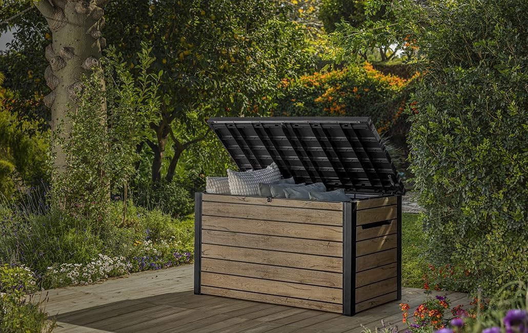 Keter K2-1020PI Gartenbox Wetterfest 870L Pinie
