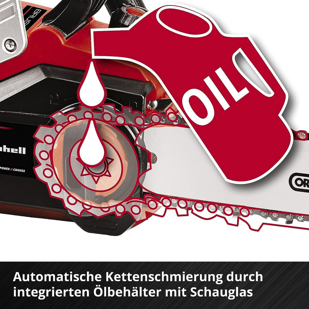 Einhell 4501780 Akku-Kettensäge GP-LC 36/35 Li-Solo 36V