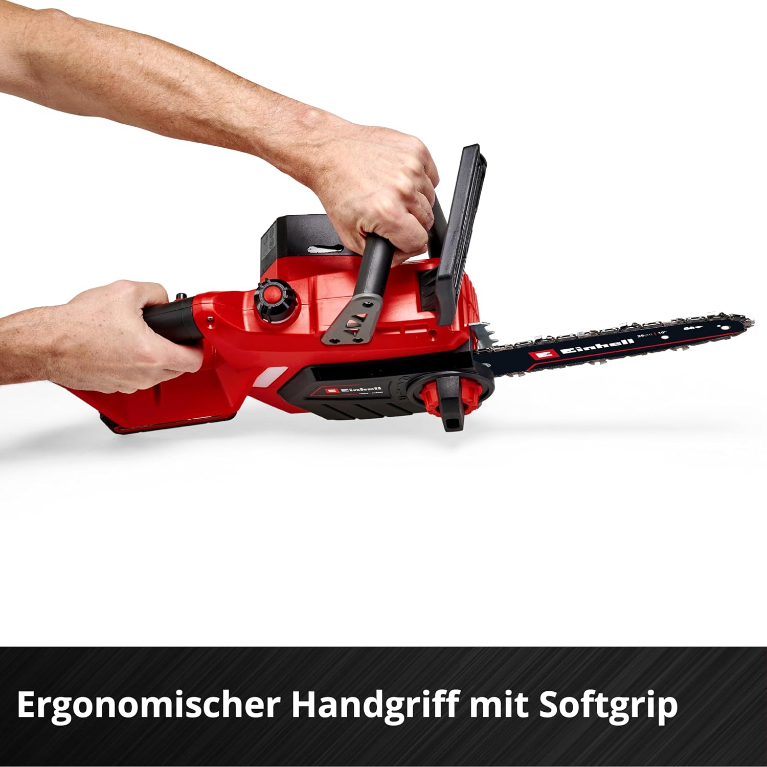 Einhell 4501761 Akku-Kettensäge GE-LC 18/25 Li-Solo 18V