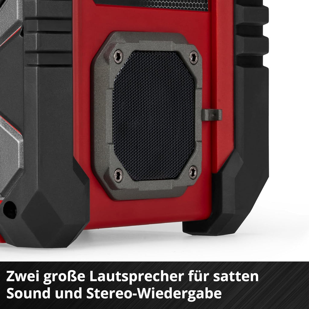 Einhell TE-CR 18 Li DAB+/FM/BT-Solo Cordless Construction Site Radio