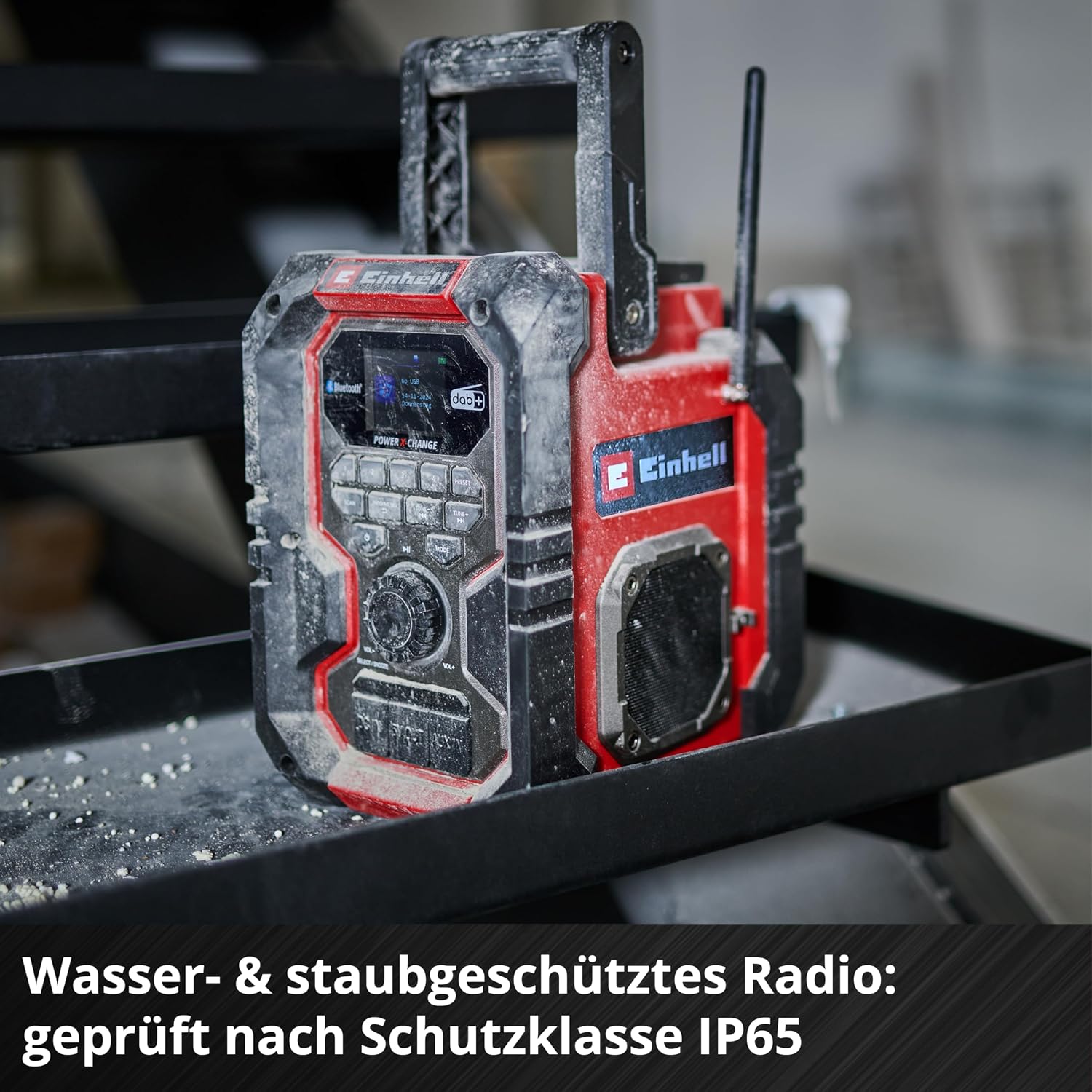 Einhell TE-CR 18 Li DAB+/FM/BT-Solo Cordless Construction Site Radio