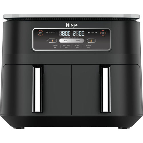 Ninja Foodi AF200EU Dual Zone Heißluftfritteuse 7,6 L
