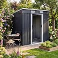 GARDEBRUK® Metal Tool Shed 185 x 165 x 90 cm