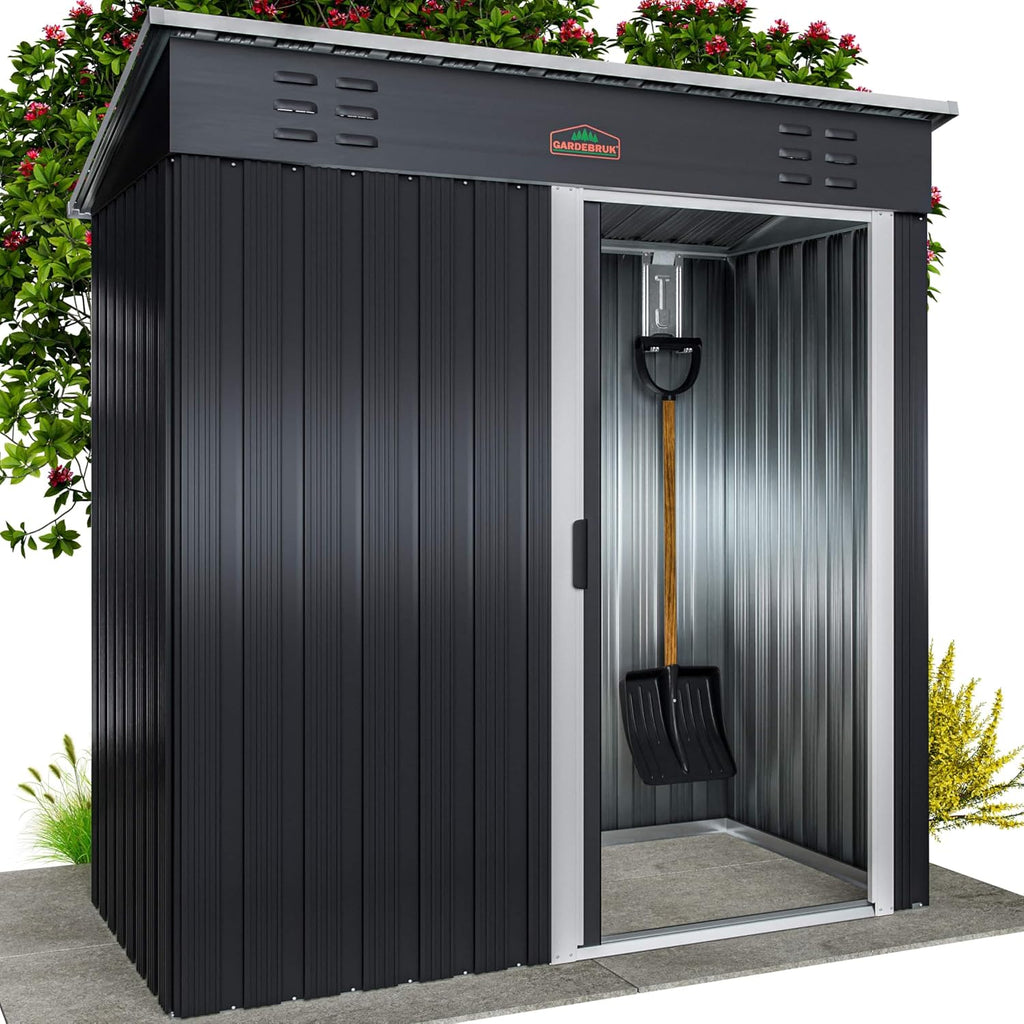 GARDEBRUK® Metal Tool Shed 185 x 165 x 90 cm