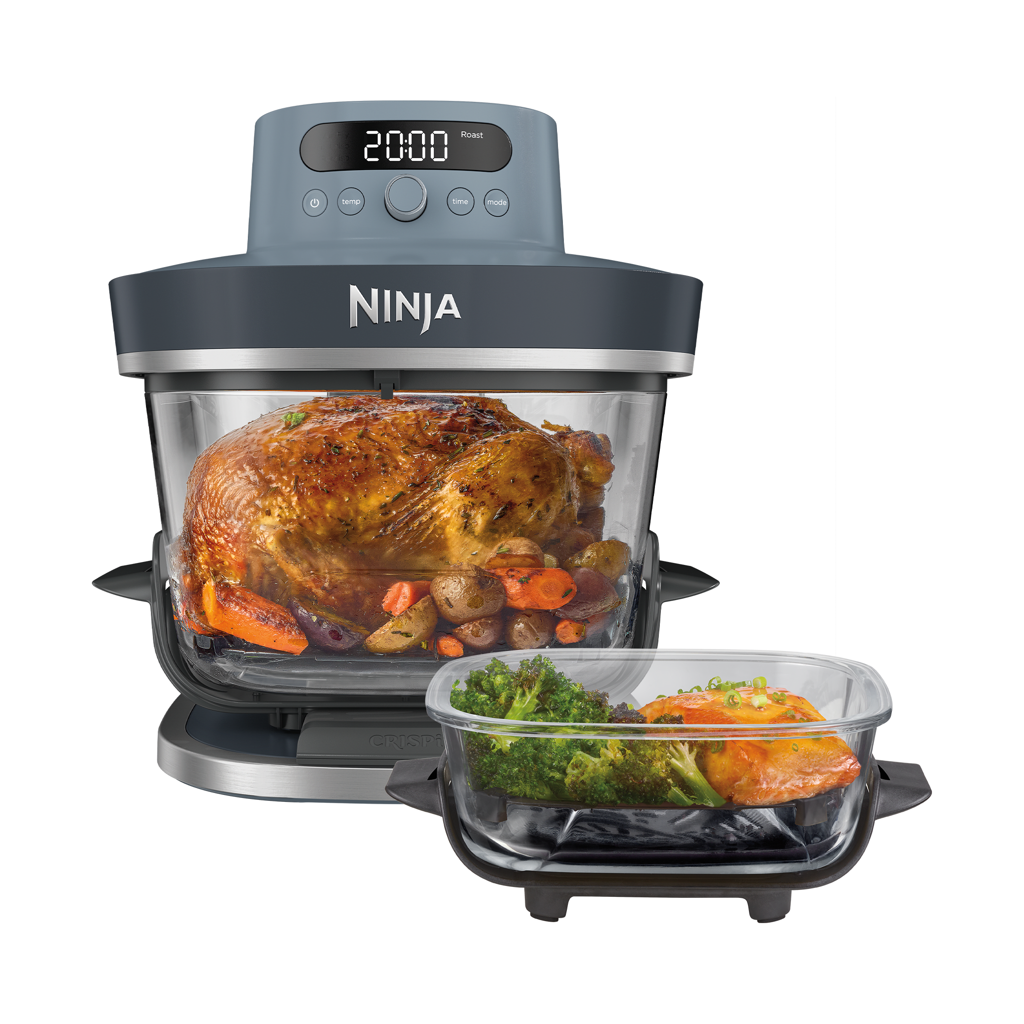 Ninja CRISPi PRO AS101EUCY Glas-Air-Fryer 5,7 L