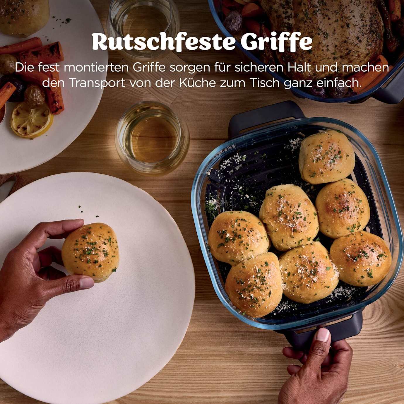 Ninja CRISPi PRO AS101EUCY Glas-Air-Fryer 5,7 L