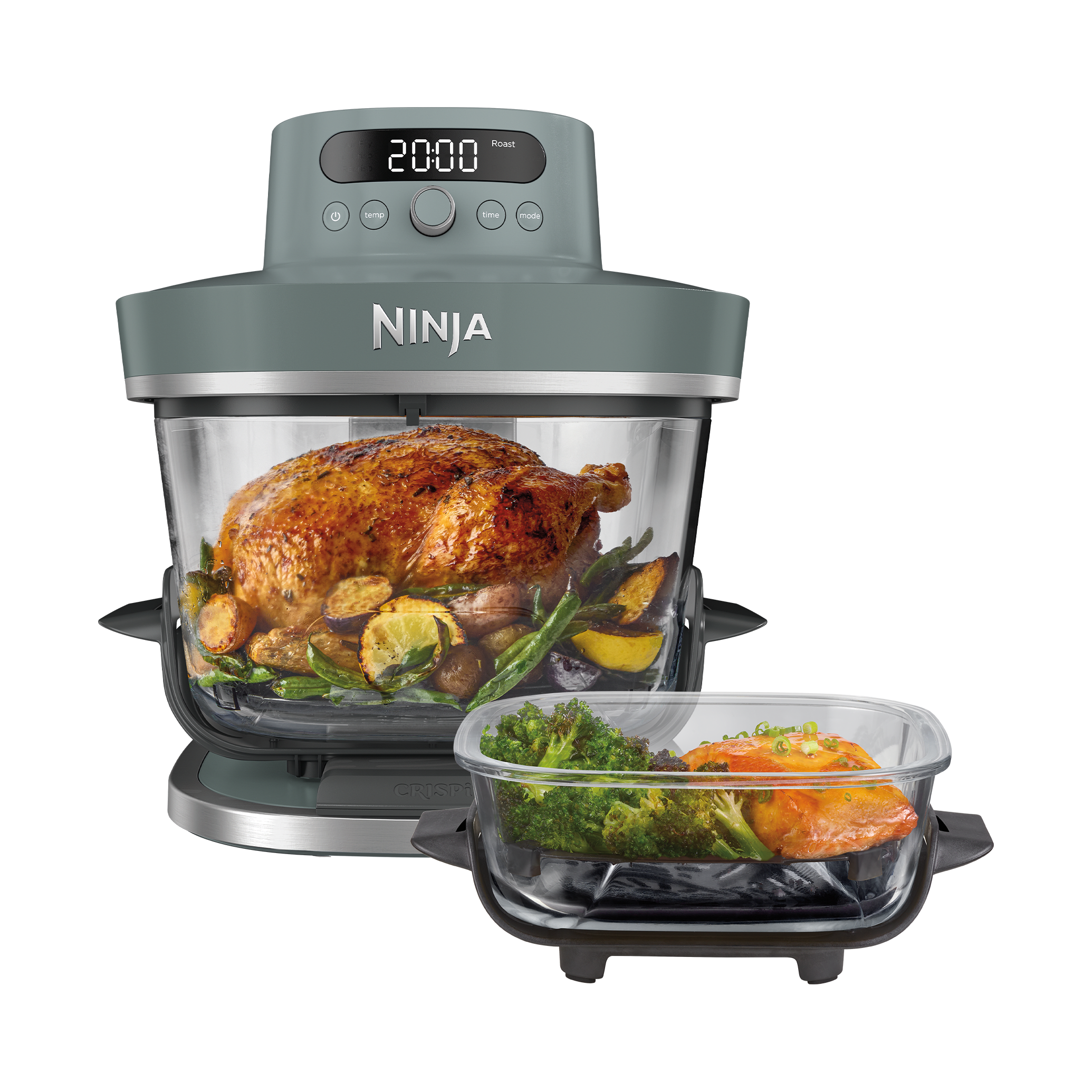 Ninja CRISPi PRO AS101EUCY Glas-Air-Fryer 5,7 L