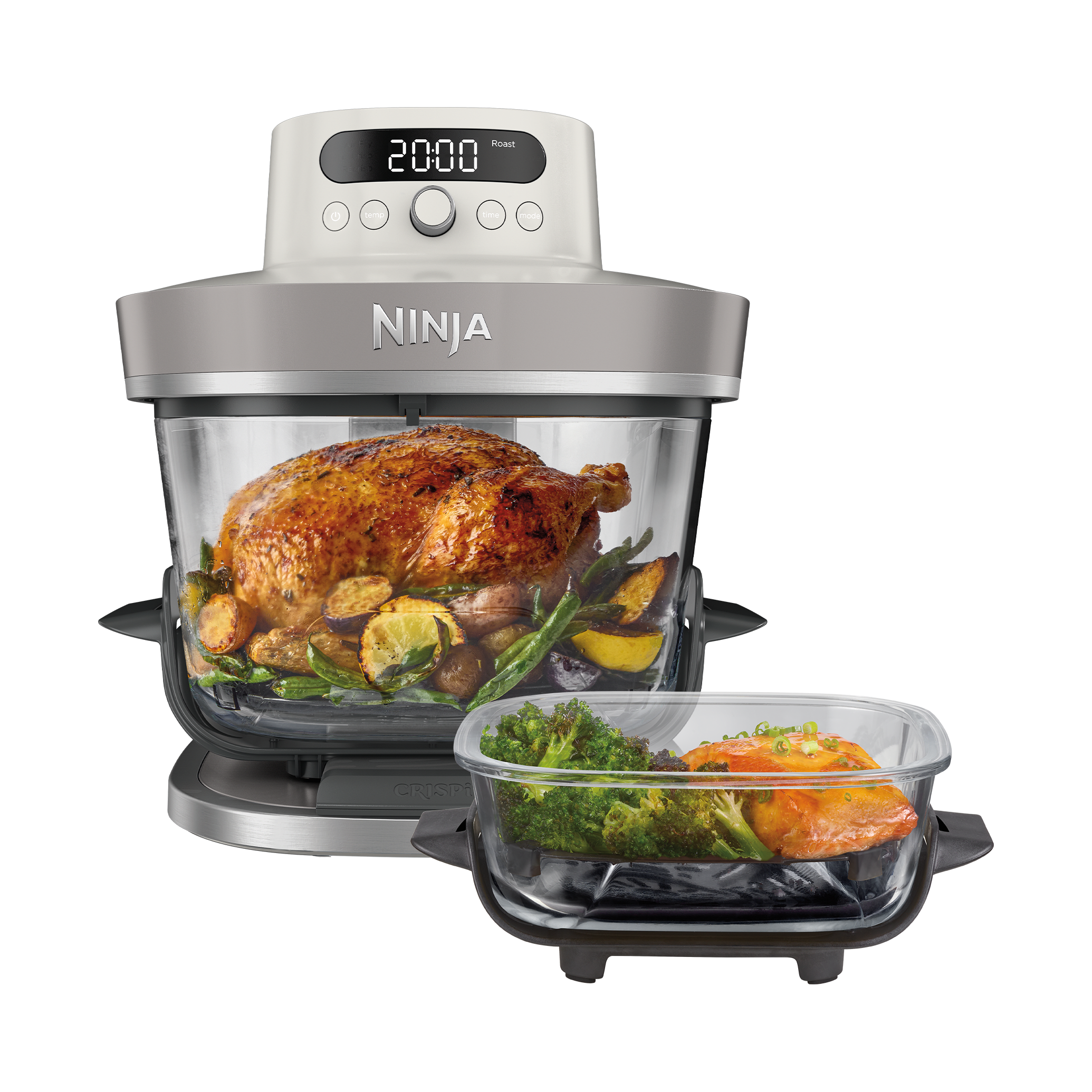 Ninja CRISPi PRO AS101EUCY Glas-Air-Fryer 5,7 L