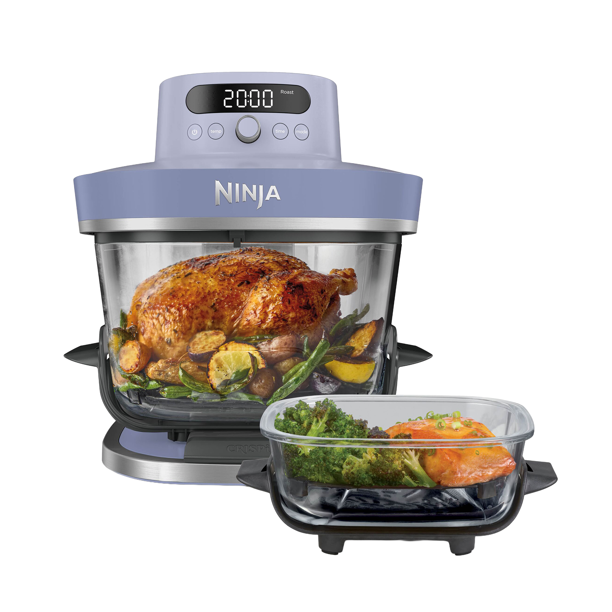 Ninja CRISPi PRO AS101EUCY Glas-Air-Fryer 5,7 L