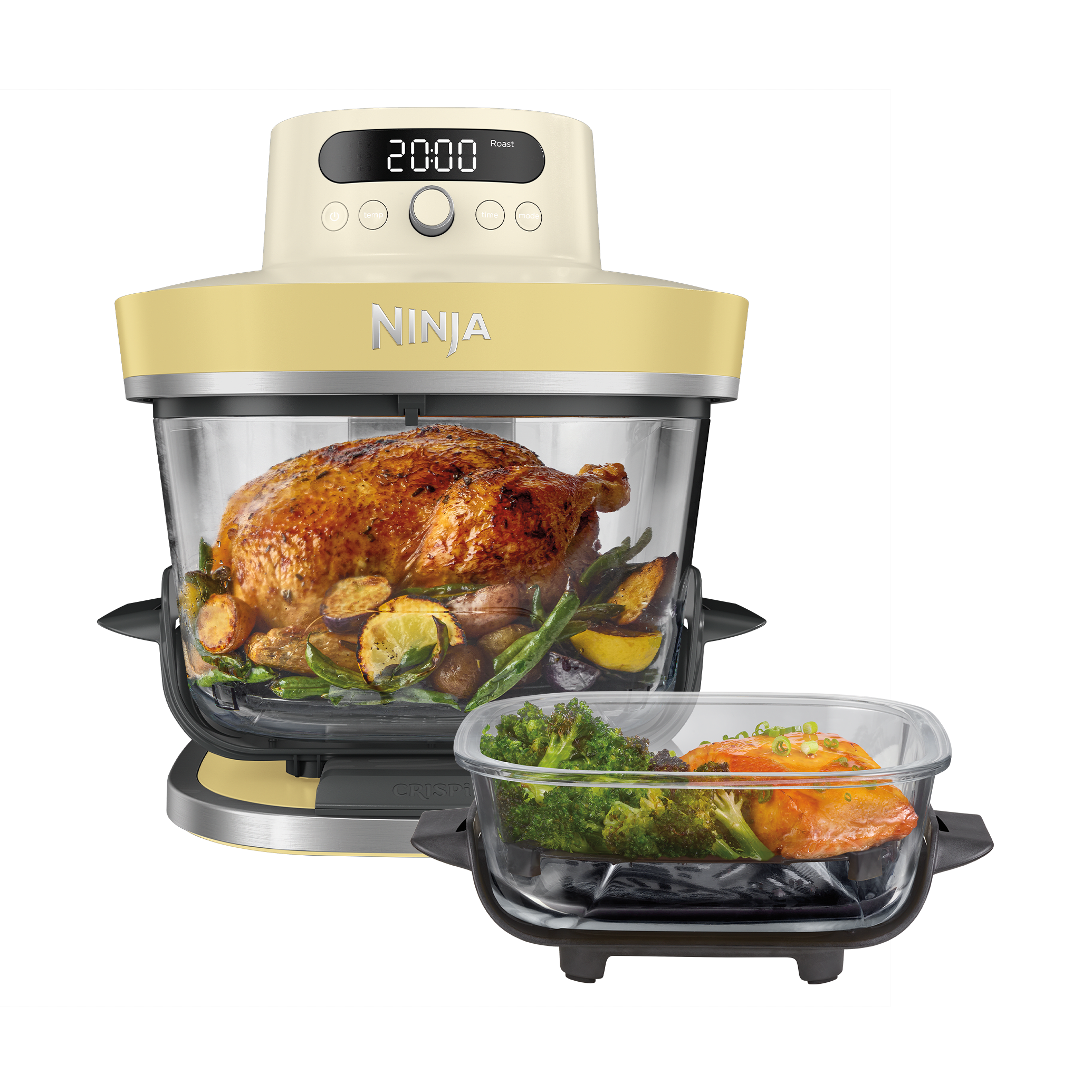 Ninja CRISPi PRO AS101EUCY Glas-Air-Fryer 5,7 L