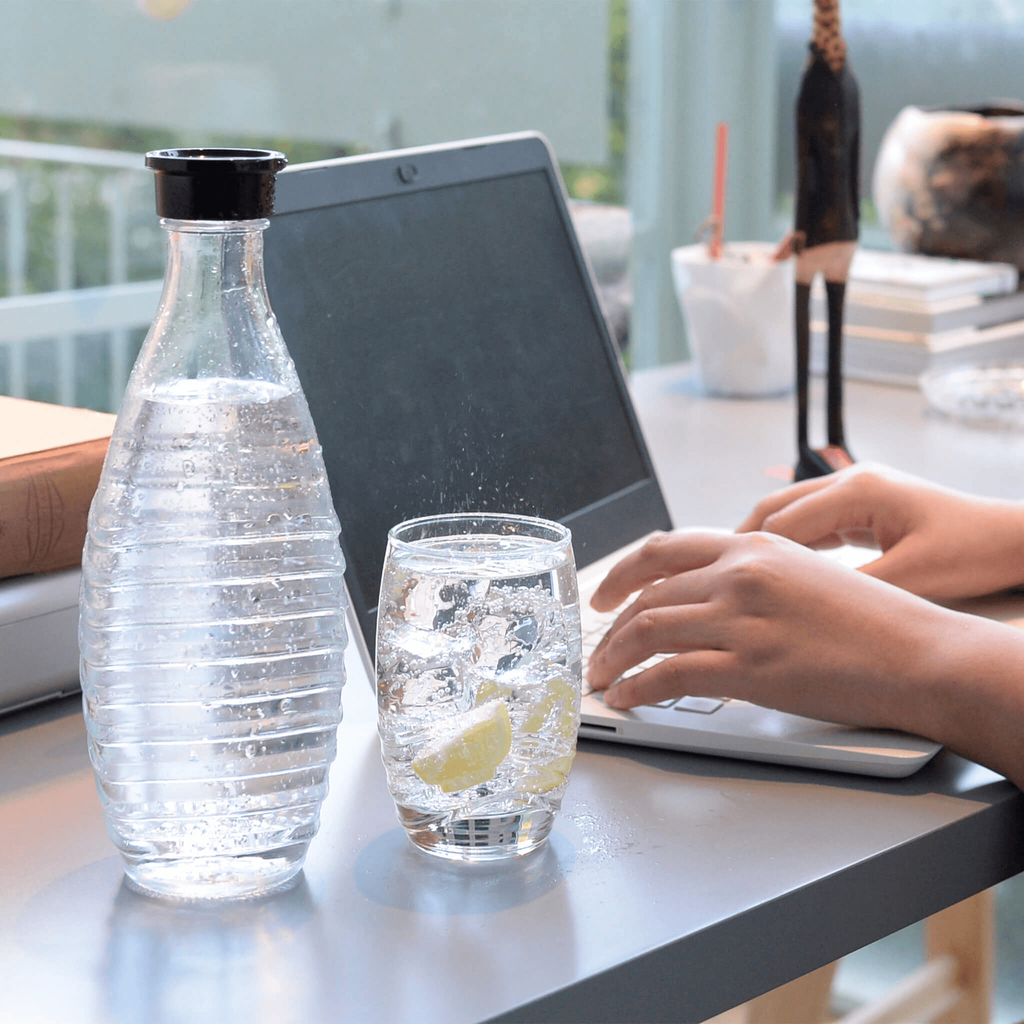 SodaStream CRYSTAL 3.0 Wassersprudler Schwarz