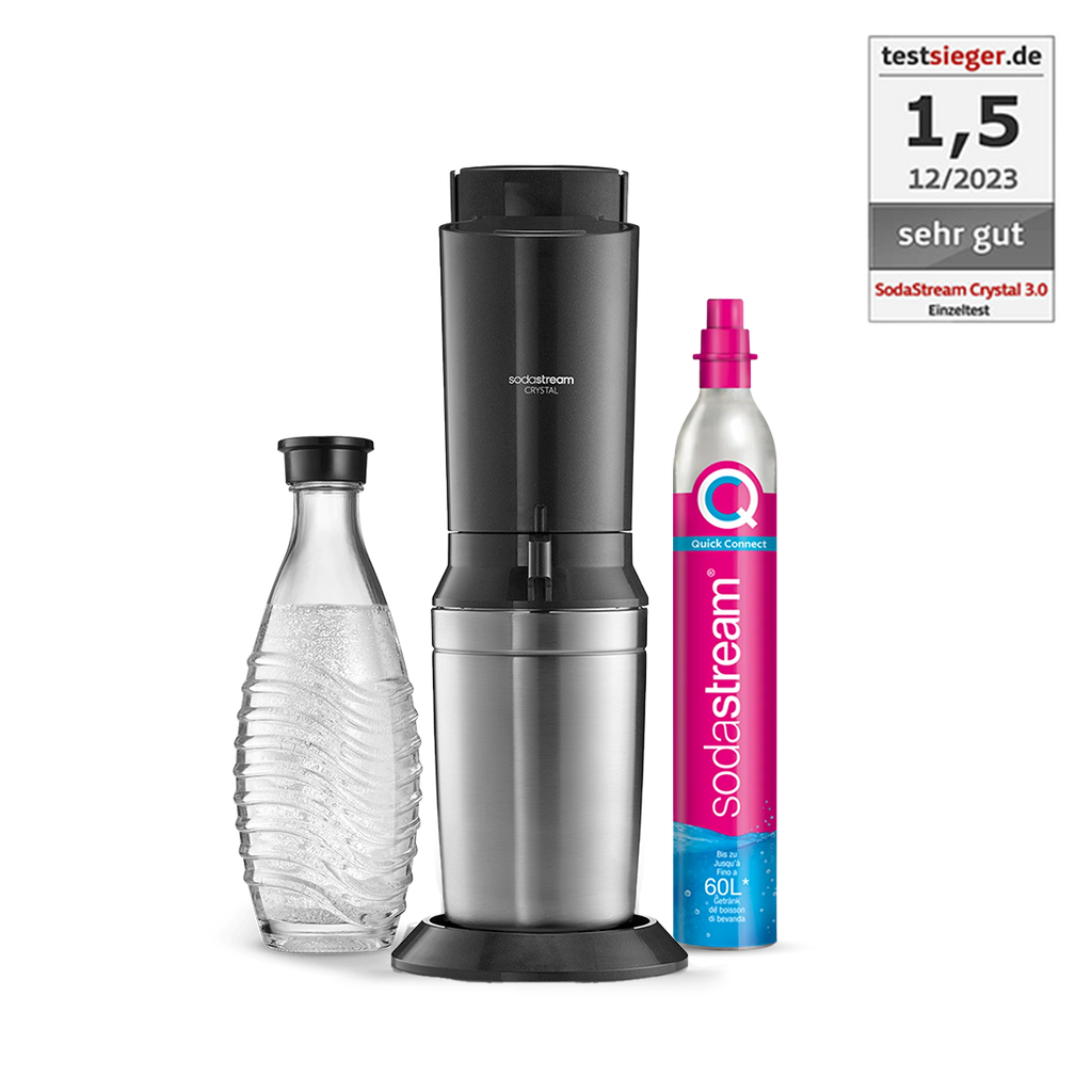 SodaStream CRYSTAL 3.0 Wassersprudler Schwarz