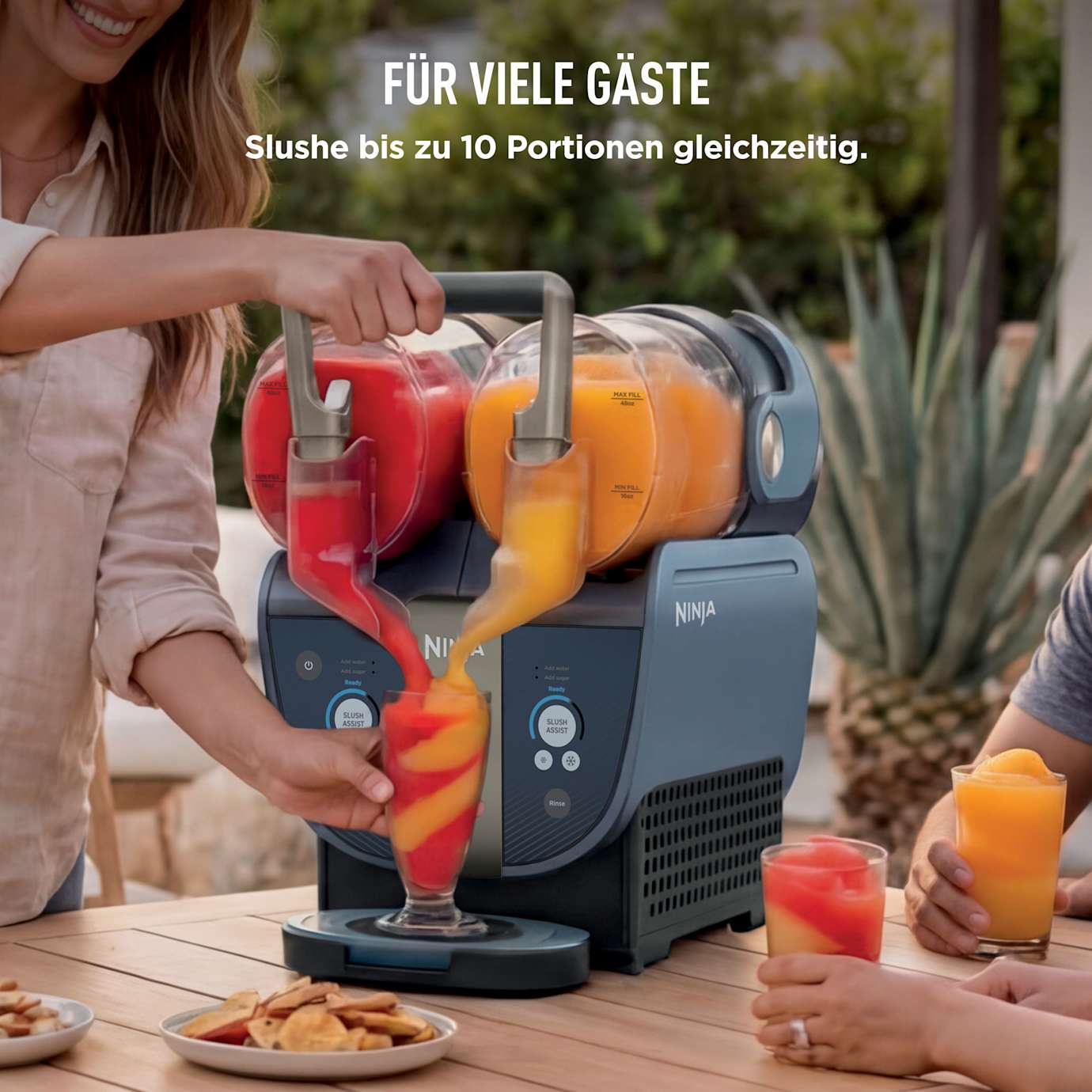 Ninja SLUSHi Twist FS702EUPU Slush-Eismaschine