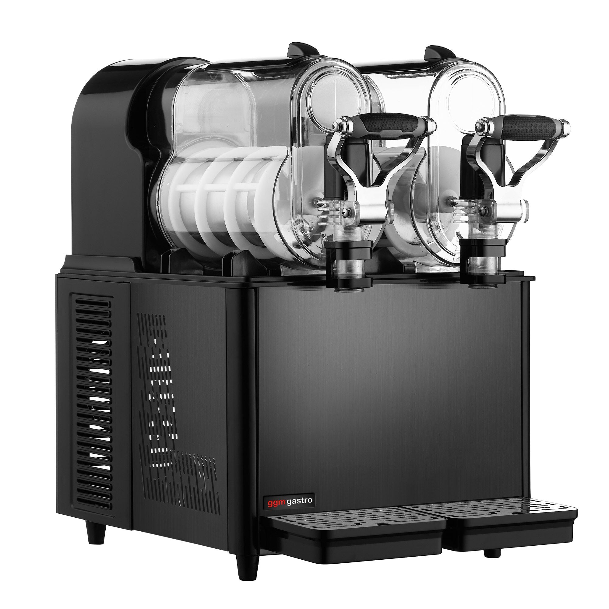 GGM Gastro SMNC6S Slush-Maschine 2x 3L 430W Schwarz