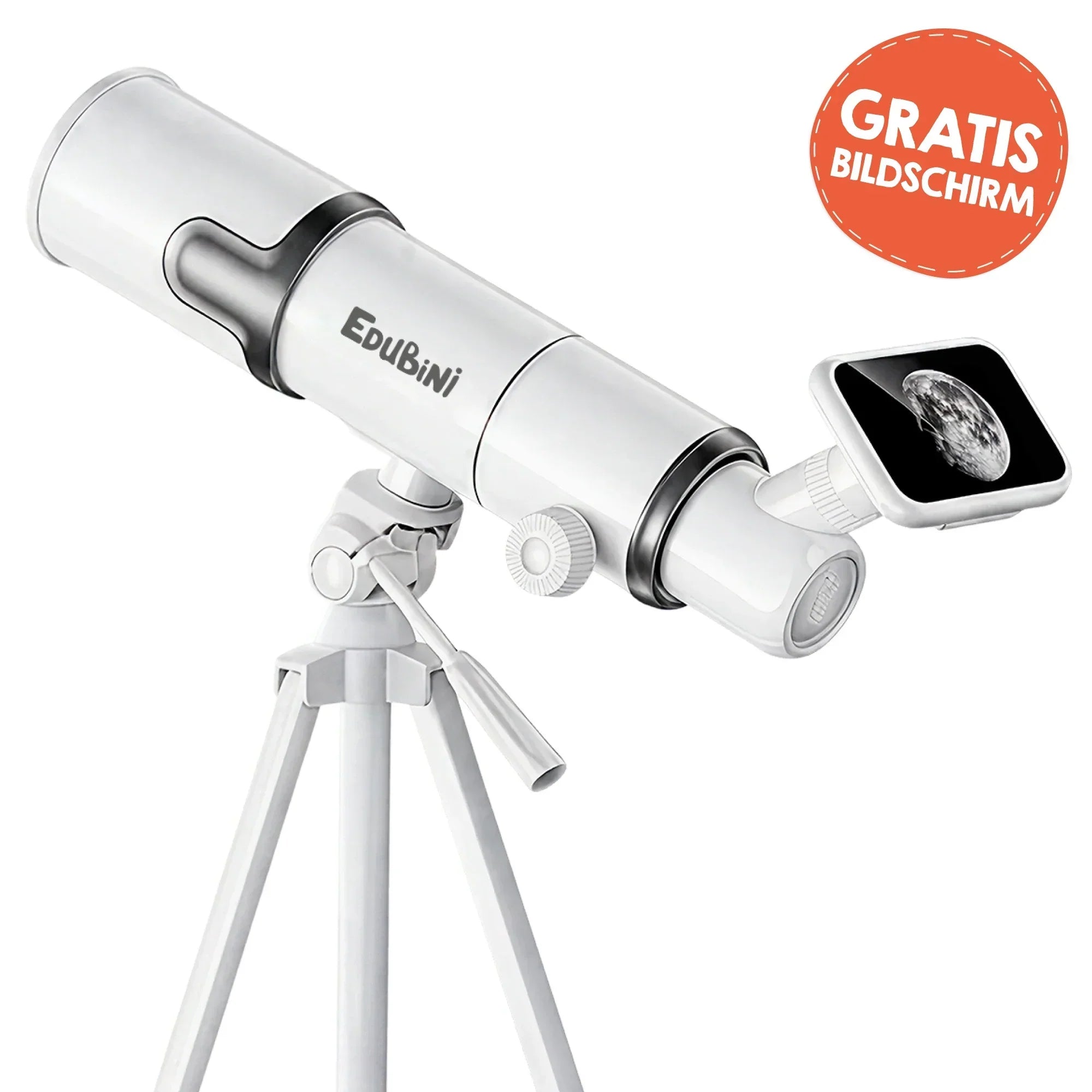 Edubini Astroscope Teleskop 70 mm 300x Weiß