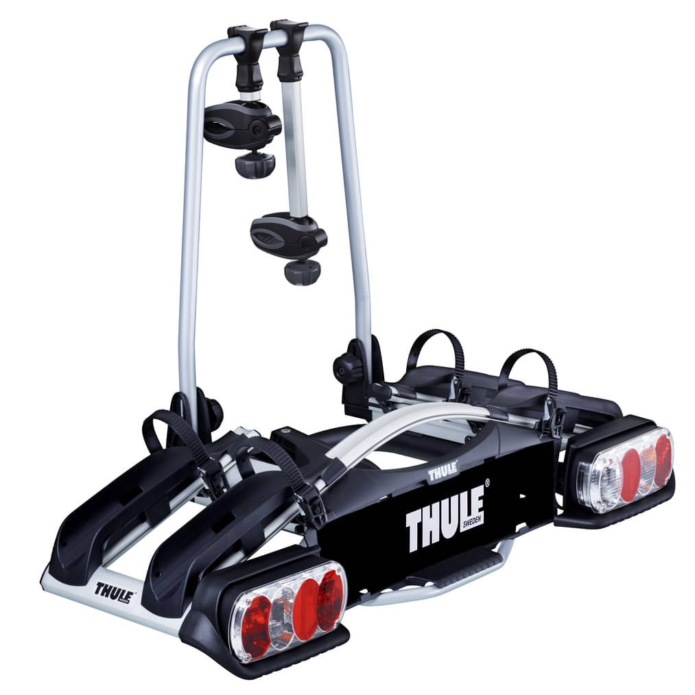 THULE EuroWay G2 920 Fahrradträger Anhängerkupplung 2er Silber