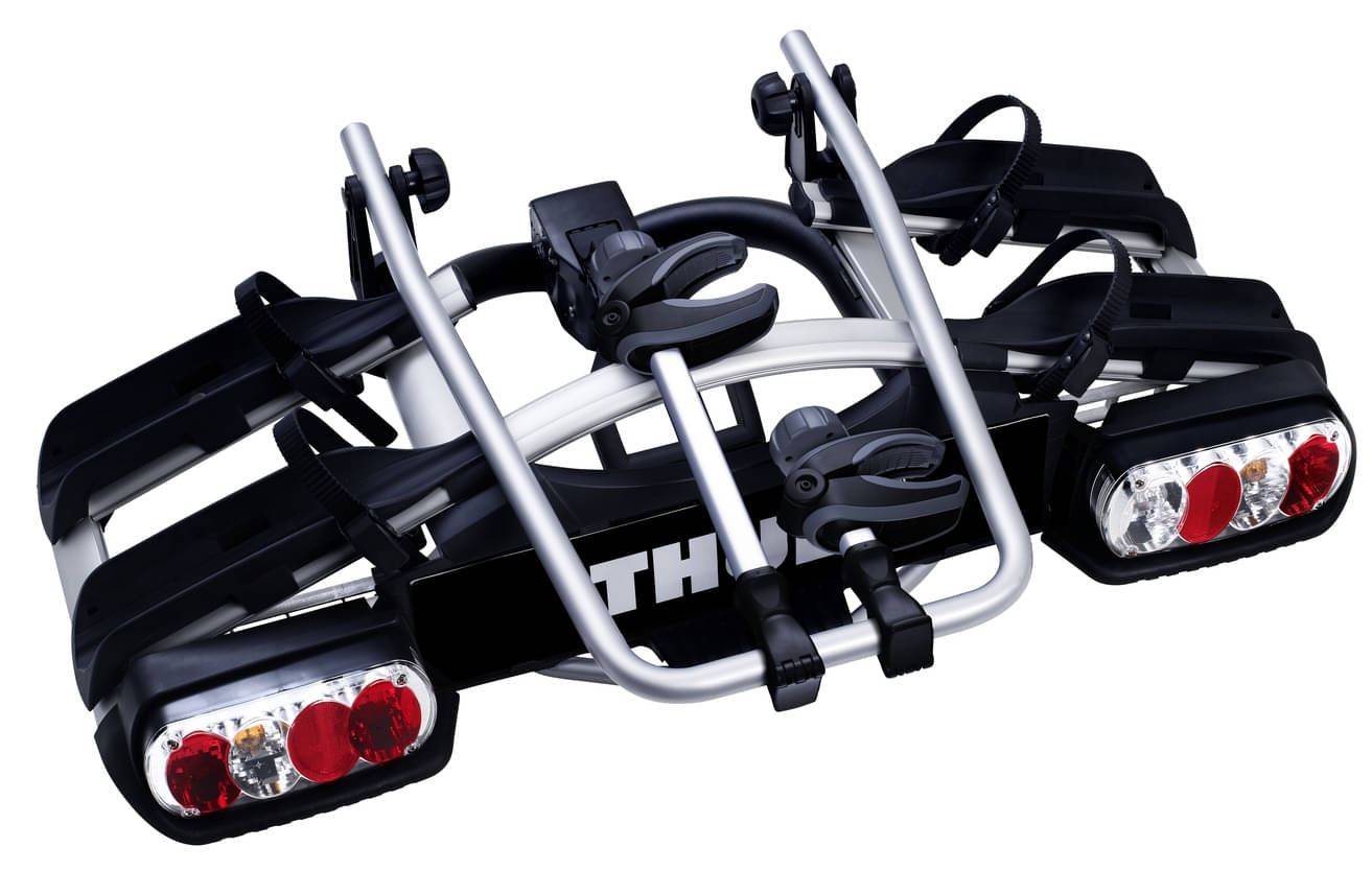 THULE EuroWay G2 920 Fahrradträger Anhängerkupplung 2er Silber