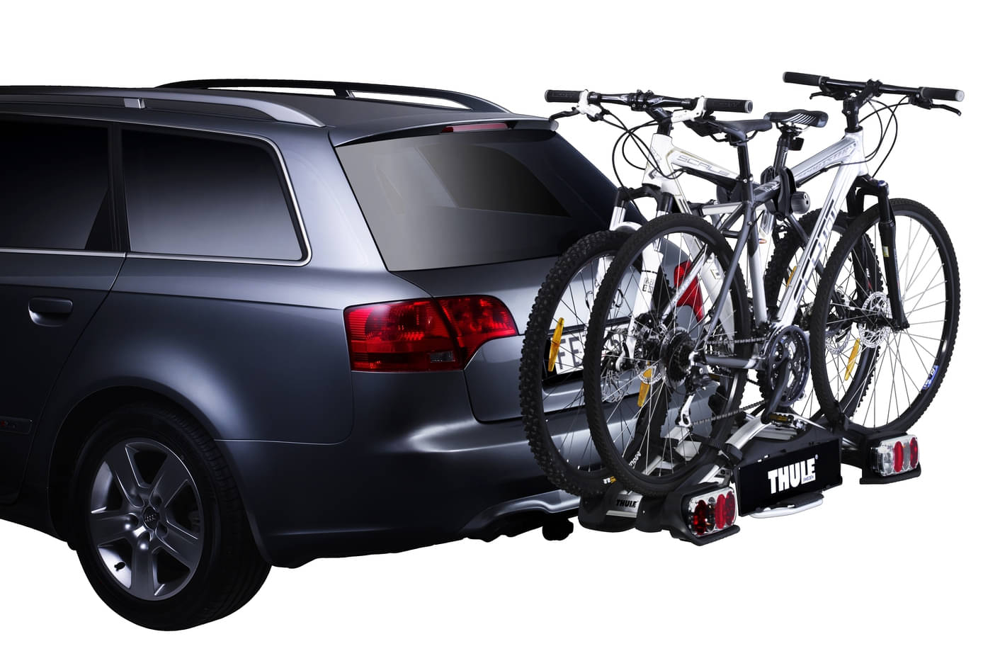 THULE EuroWay G2 920 Fahrradträger Anhängerkupplung 2er Silber