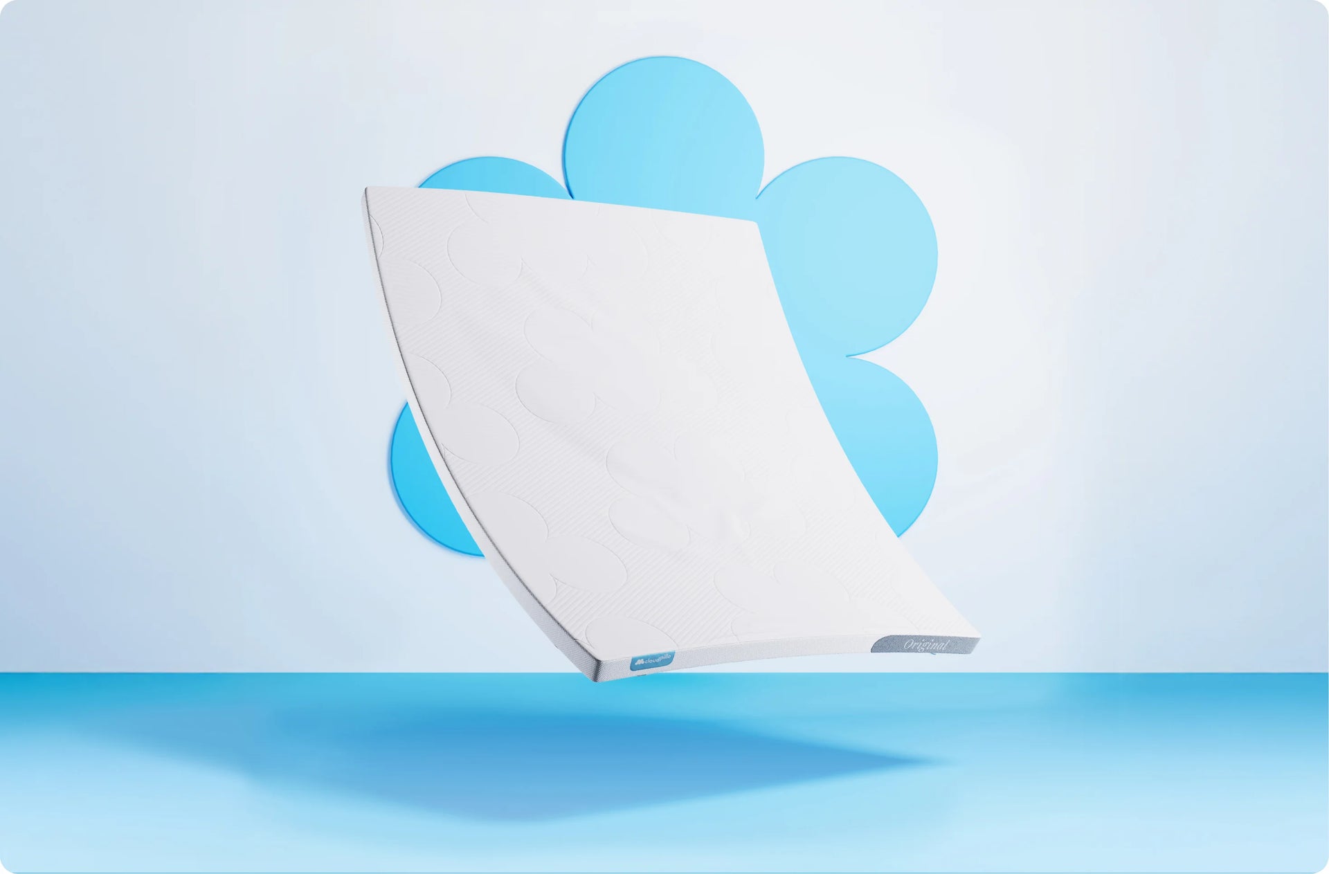 Cloudpillo Original Topper Matratzenauflage 7cm Weiß