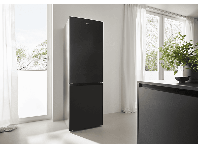 KOENIC KFK 631-1 C IN Kühl-Gefrierkombination Freistehend 315 l Edelstahl